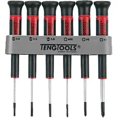 6pc MD Mini Screwdriver Set w/ Holder